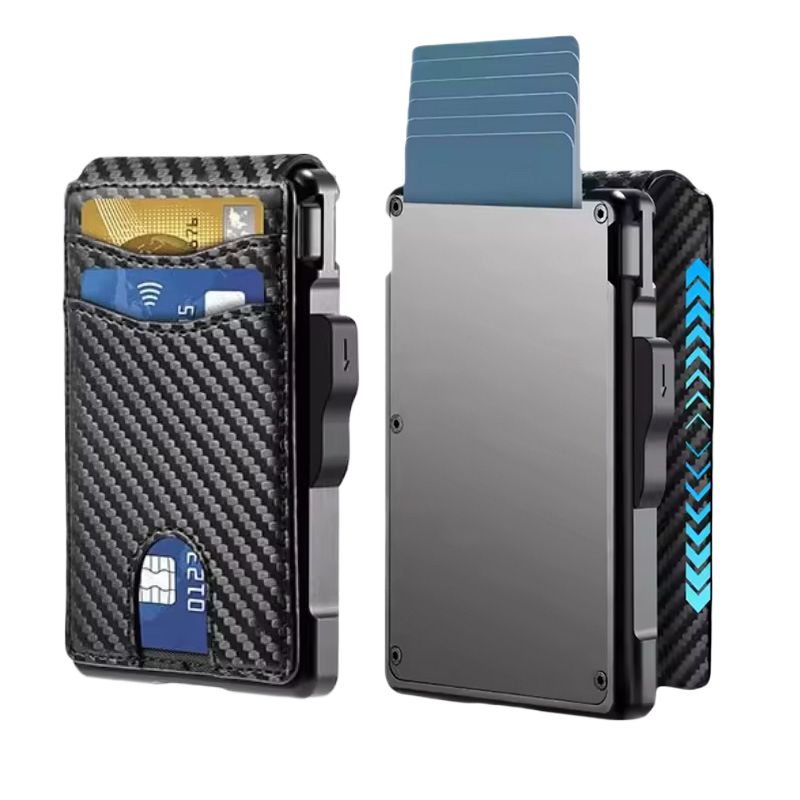 Krae Carbon RFID Wallet — Ultra-Thin Carbon Fiber Card Holder