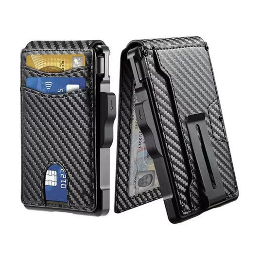 Krae Carbon RFID Wallet — Ultra-Thin Carbon Fiber Card Holder