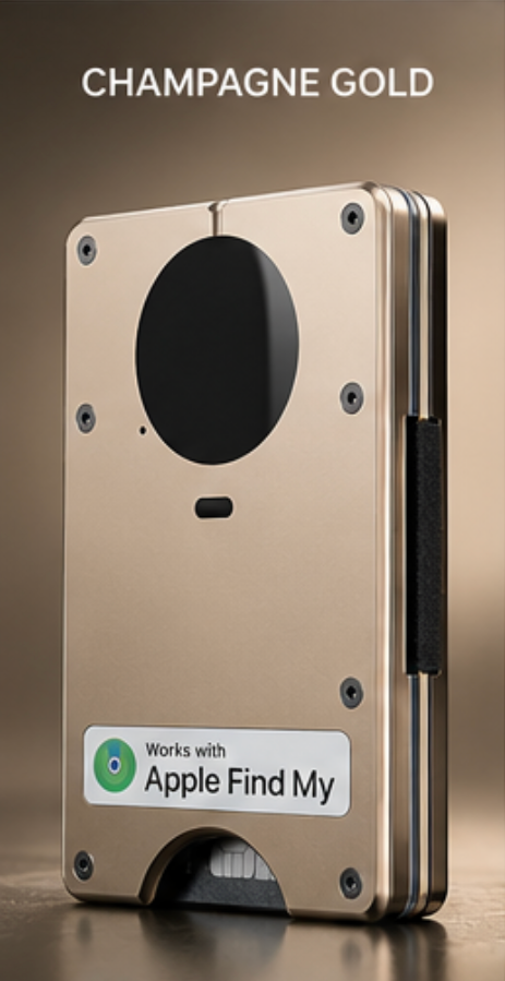 RFID Blocking Tracking Wallet