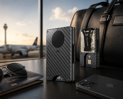 RFID Blocking Tracking Wallet